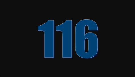 Significado Del Número 116 Interpretación De La Numerología