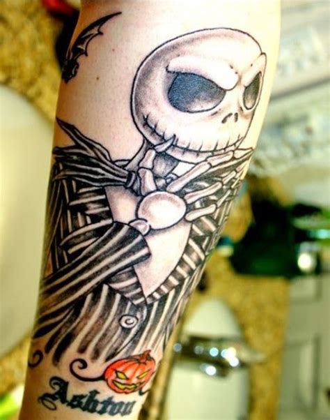 Amazing Tattoo Jack And Sally Tattoos