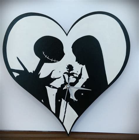 Jack And Sally Wall Clock By Jeje95 On Deviantart