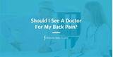How To See A Pain Management Doctor Pictures