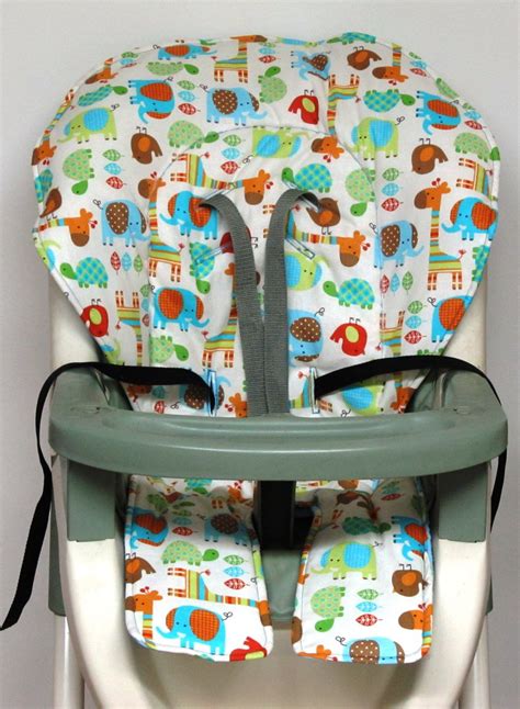 GRACO high chair cover, pad replacement , jungle fun | Highchair cover