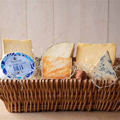 Cheese Hampers And Cheese Baskets Cornish Cheese T Basket West