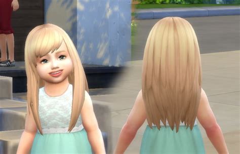 Sims 4 Hairs ~ Mystufforigin Helena Hair For Toddlers