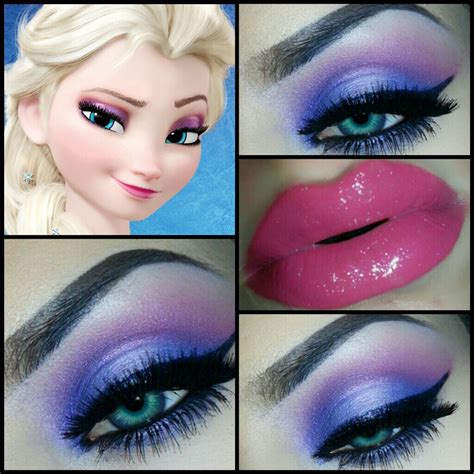 look like elsa disney s frozen makeup tutorial using motives loren s world