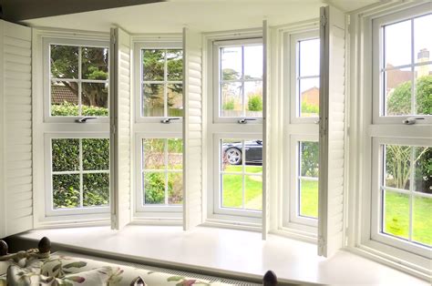 You may be surprised by how many options you have for window coverings and blinds for bay windows. Bay Window Plantation Shutters - Hampshire - Dorset ...