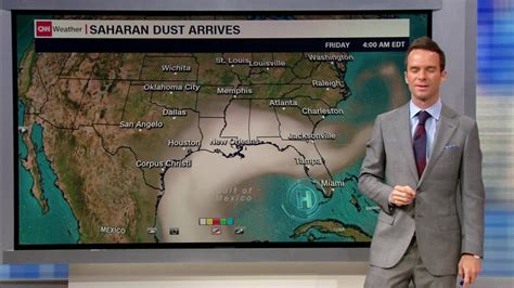 Saharan Dust And Severe Storms To Impact Weekend Weather Cnn Video