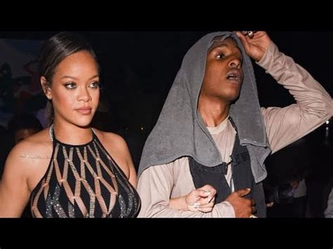 Rihanna And Asap Rocky Fuel Rumors Their Secretly Married Youtube