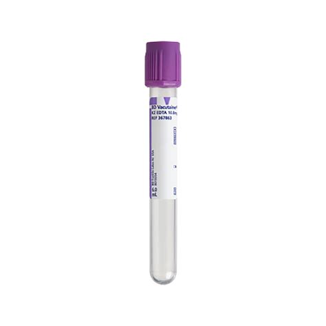 Bd Vacutainer Blood Collection Tubes Hematology Bd