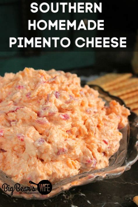 The Best Homemade Pimento Cheese Recipe Recipe Homemade Pimento