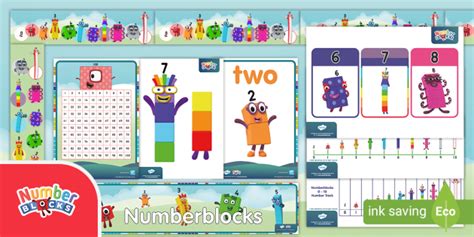 Numberblocks Display Pack Teacher Made