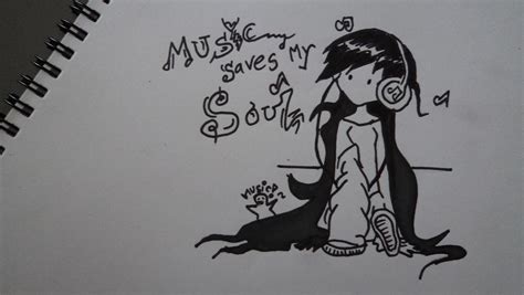 Music Saves My Soul By Natsuyeyamamoto On Deviantart