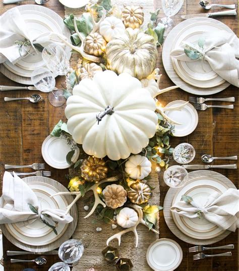 Of course, what would thanksgiving be without decorations for the table and around the house? Thanksgiving Decorating Ideas From Tabletop To Main Entrance