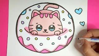 Weihnachtsmann malen schritt fur schritt anleitung und. KAWAII EINHORN DELFIN MIT EIS SELBER MALEN - DIY - Video ...