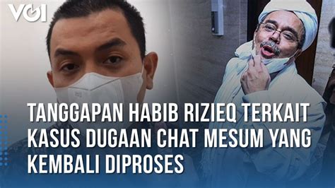 Video Habib Rizieqs Response To The Case Of Alleged Mesum Chats That