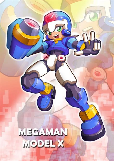 Megaman Zx Model X By Ultimatemaverickx On Deviantart Mega Man Model Retro Gaming