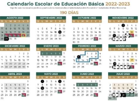 Sep Estos Son Todos Los Días Que No Hay Clases Del Ciclo Escolar 2022 2023 Heraldo Deportes