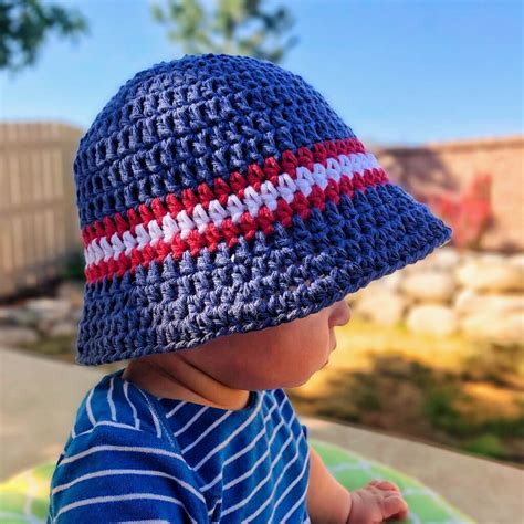 Super Simple Kids Sun Hat Free Crochet Pattern Made With A Twist