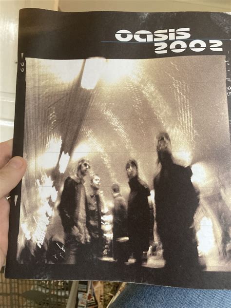 Oasis Heathen Chemistry Tour Programme 2002 Noel Liam Gallagher Indie Pop Book Ebay