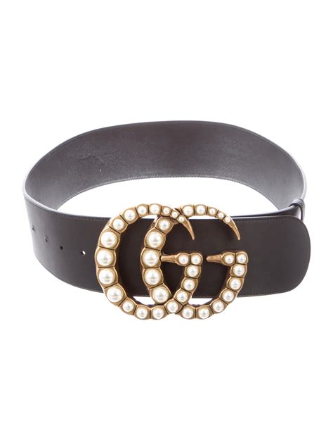 Gucci Gg Marmont Wide Waist Belt Accessories Guc369685 The Realreal