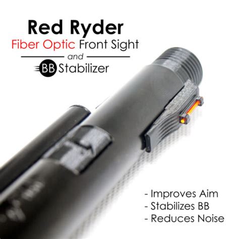Daisy Red Ryder Improved Fiber Optic Front Sight Muzzle Increased