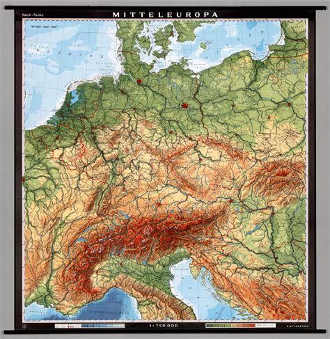 Map Of Central Europe Topographic Map Of Usa With States
