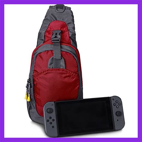 Backpack For Nintendo Switch Crossbody Travel Bag Console Games Joy Con