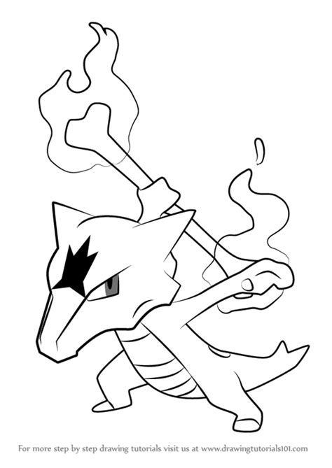 Submitted 4 years ago * by awartinger. Learn How to Draw Alola Marowak from Pokemon Sun and Moon (Pokémon Sun and Moon) Step by Step ...