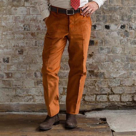Cinnamon Needlecord Trousers Mens Country Clothing Cordings