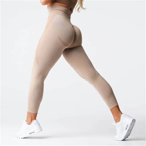 MOCHA Contour Seamless Leggings Womens Butt Lift Curves Workout Tights