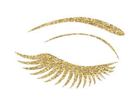 Download High Quality Eyelash Clipart Gold Transparent Png Images Art