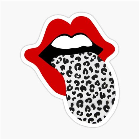 Rolling Stones Tongue Stickers Redbubble