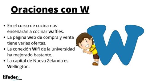 Oraciones Con W Ejemplos Y Reglas De Uso