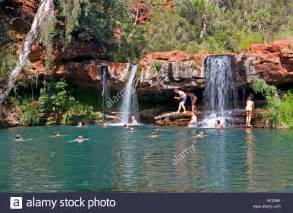 Fern Pool In Karijini National Park Western Australia