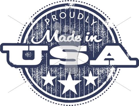 Colourpop is made in the usa in los angeles, california. Proudly Made in the USA Brand Label Stamp | StompStock ...