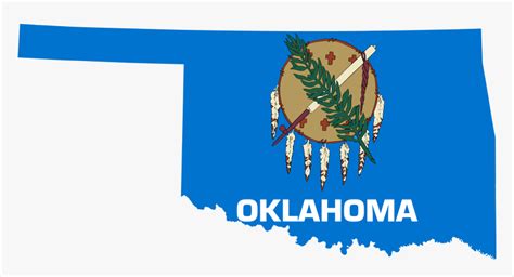Oklahoma Vector Flag State Of Oklahoma Hd Png Download Kindpng