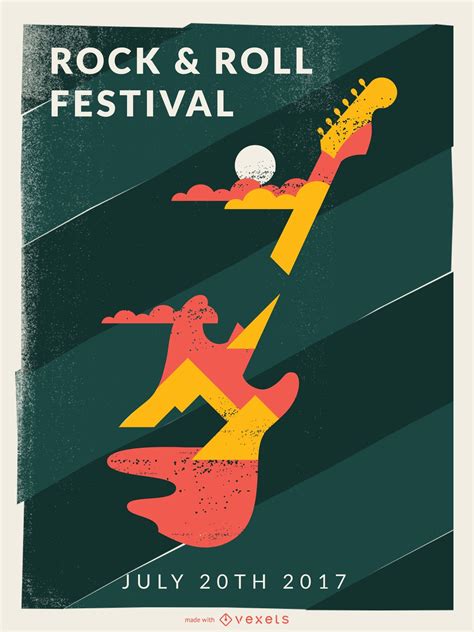 Music Festival Poster Maker Editable Design