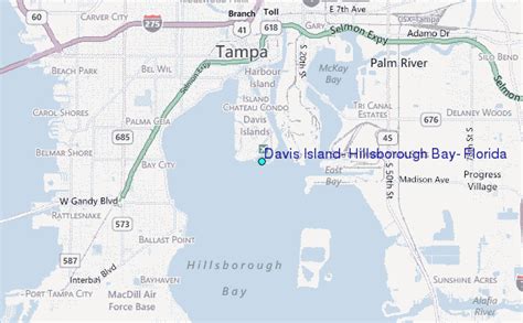 Davis Island Hillsborough Bay Florida Tide Station Location Guide
