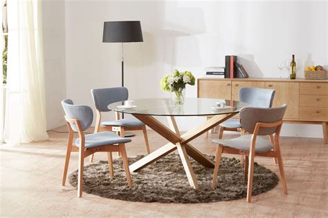 We also carry round, rectangle and extendable styles. Contemporary Round Dining Table Brisbane