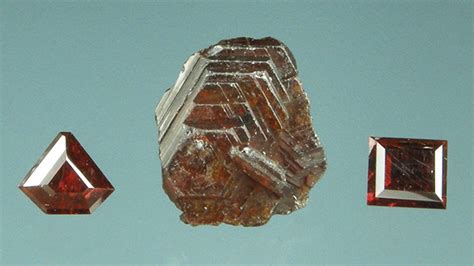 Faceted Wurtzite From Tanzania Gems And Gemology