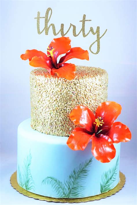 Hawaiian Birthday Cake Ideas Cake Hawaiian Birthday Designs Cakes
