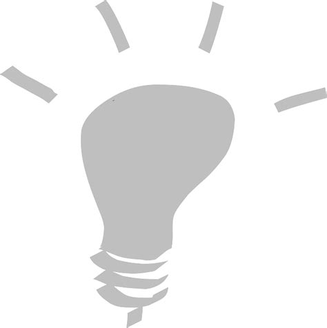 Die Glühbirne Idee Leuchtenden Kostenlose Vektorgrafik Auf Pixabay