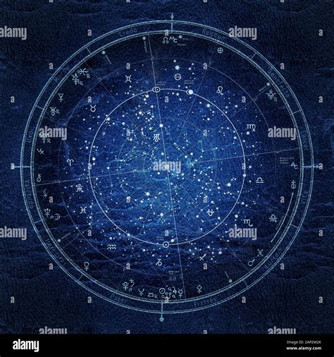 Hemisphere Map Constellation Hi Res Stock Photography And Images Alamy