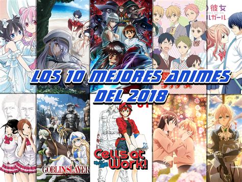 Portada Mejores Animes 2018 El Vortex