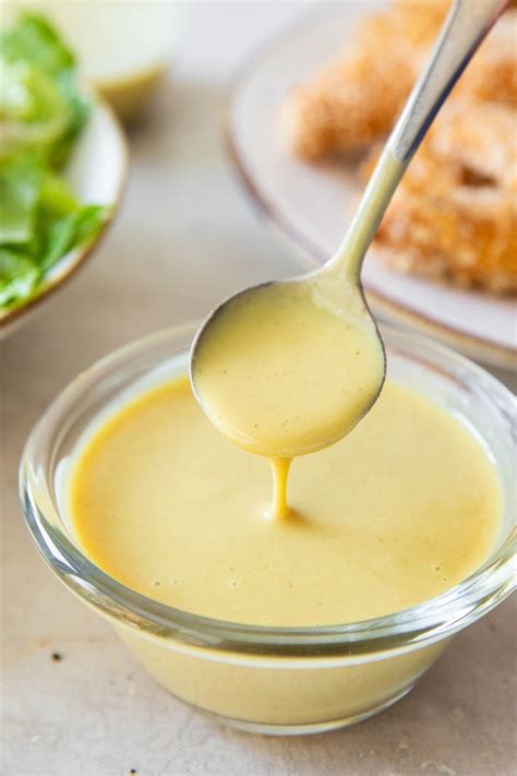 Honey Mustard Recipe Easy 3 Ingredient Recipe Kristines Kitchen