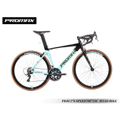 All New 2023 Promax Pr40 Aero Road Bike Alloy Bicycle Roadbike Shopee