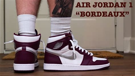 Early Review And On Feet Of The Air Jordan 1 “bordeaux” Much Better In