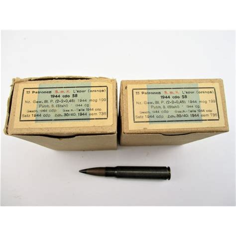 Wwii German 8mm Ap Tracers Switzers Auction And Appraisal Service