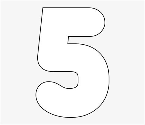 Its As Easy As 1 2 3 To Use Our Free Printable Numbers Number 5