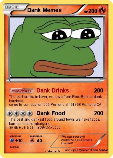 Pokémon Dank Memes Dank Drinks My Pokemon Card