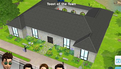 Adding roofs will surely make your house look cozy, but how to roof a house that has diagonal walls? The Sims Mobile Best House Designs